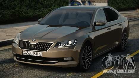 Skoda Superb Grey for GTA San Andreas