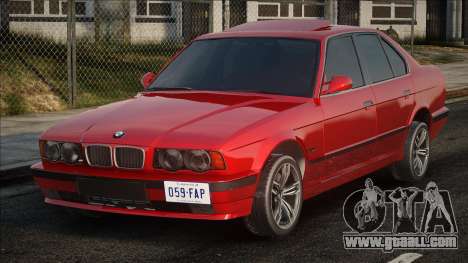 BMW 525 Red for GTA San Andreas