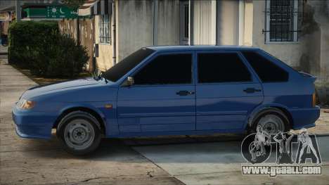 VAZ 2114 Blue for GTA San Andreas