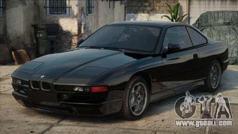 BMW 850CSI Blek for GTA San Andreas