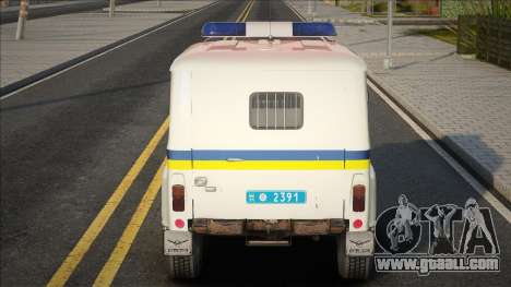 UAZ-31514 Militia of Ukraine for GTA San Andreas