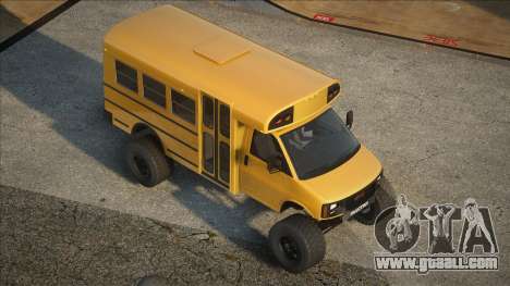 GMC BUS Yellow for GTA San Andreas