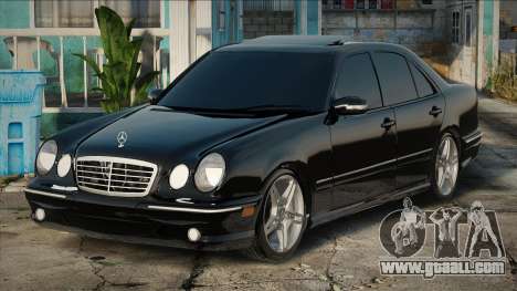 Mercedes-Benz e55 w210 Black for GTA San Andreas