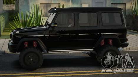 Mercedes-Benz G500 4x4 Black for GTA San Andreas