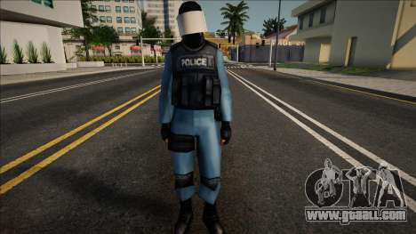 Riot Policeman for GTA San Andreas