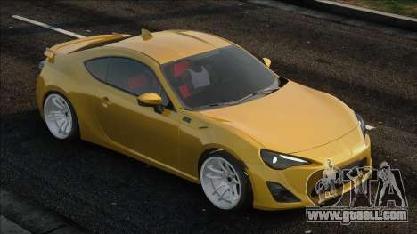 Toyota GT86 Yellow for GTA San Andreas