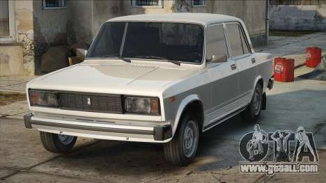 VAZ 2105 White Stock for GTA San Andreas