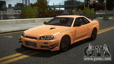 Nissan Skyline R34 Gijo for GTA 4