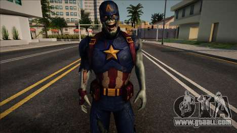 Zombie Captain America (Marvel Future Fight) for GTA San Andreas