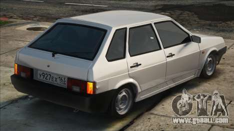 VAZ 2109 White Stock for GTA San Andreas