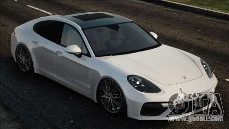 Porsche Panamera Turbo - White for GTA San Andreas