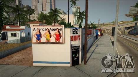 Real Stores Of Los Angeles Mod for GTA San Andreas