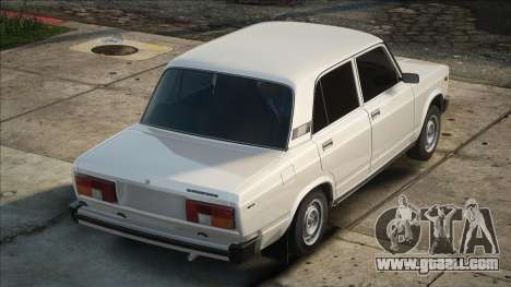 VAZ 2105 White Stock for GTA San Andreas