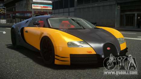 Bugatti Veyron Grezzy for GTA 4