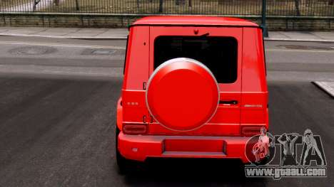 Mercedes-Benz G Class G65 AMG Red for GTA 4