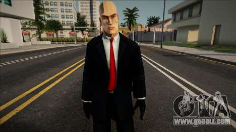 Agent 47 from Hitman 2 Silent Assassin for GTA San Andreas