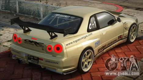 Nissan GTR-R34 TOP-SECRET Beerbaiyoke for GTA San Andreas