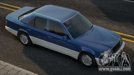 Mercedes-Benz E320 W124 Blue for GTA San Andreas