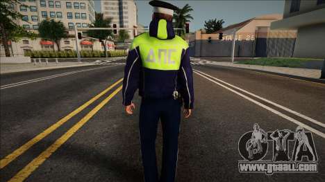 Traffic police inspector in demi-season uniform for GTA San Andreas