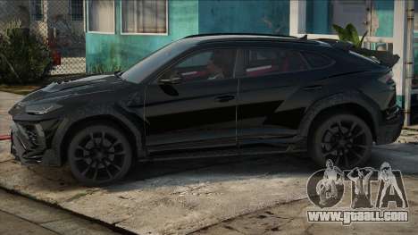 Lamborghini Urus Black Stock for GTA San Andreas