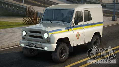 UAZ-3151 National Guard of Ukraine for GTA San Andreas