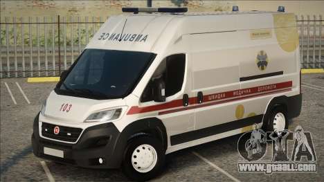 Fiat Ducato Ukrainian Ambulance for GTA San Andreas