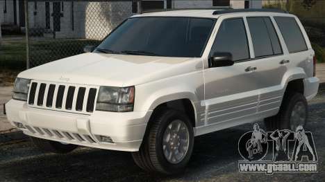 Jeep Grand Cherokee ZJ White for GTA San Andreas