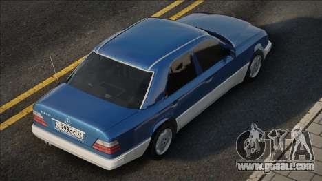 Mercedes-Benz E320 W124 Blue for GTA San Andreas