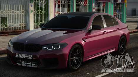 BMW M5 F90 2018 Red for GTA San Andreas