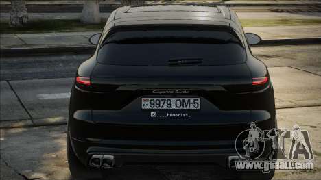 Porsche Cayenne Turbo Blacks for GTA San Andreas