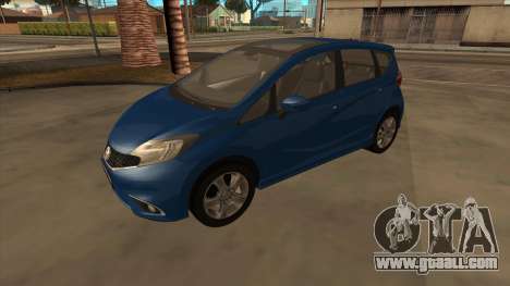 2014 Nissan Note E12 for GTA San Andreas