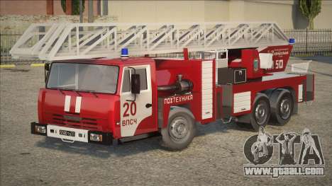 AL KamAZ-65115 Firefighter (Ministry of Emergenc for GTA San Andreas