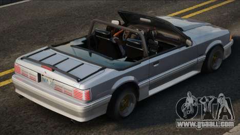 1987 Ford Mustang GT 5.0 Convertible for GTA San Andreas