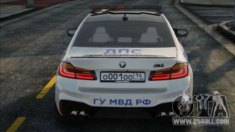 BMW M5 F90 - Police Traffic Police for GTA San Andreas