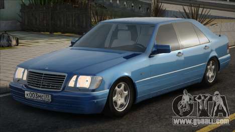 Mercedes-Benz W140 S600 Rest for GTA San Andreas