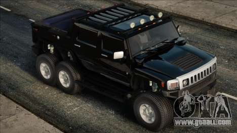 Hummer H6 Sut Pickup Blek for GTA San Andreas