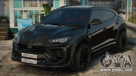 Lamborghini Urus Black Stock for GTA San Andreas