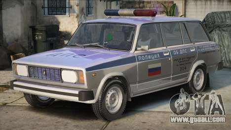 VAZ 2104 in traffic police livery for GTA San Andreas