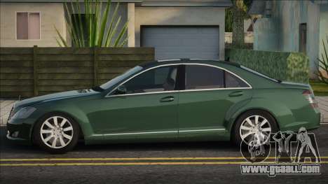 Mercedes-Benz S500 w221 Green for GTA San Andreas