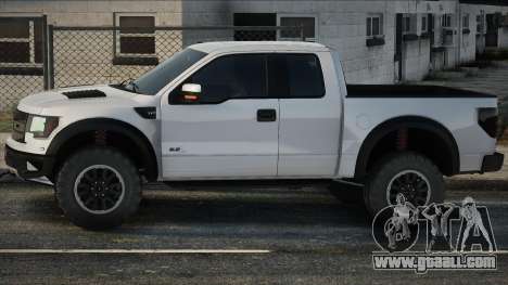 Ford RAPTOR White for GTA San Andreas