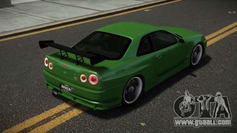 Nissan Skyline R34 Biklef for GTA 4