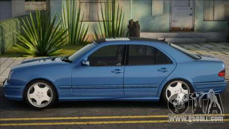 Mercedes-Benz e55 w210 Blue for GTA San Andreas