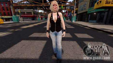 Ashley Graham (Biker) for GTA 4