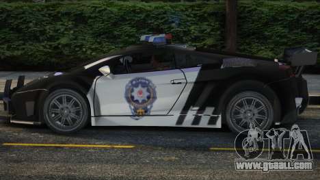 Lamborghini Galardo Turkish Cop for GTA San Andreas