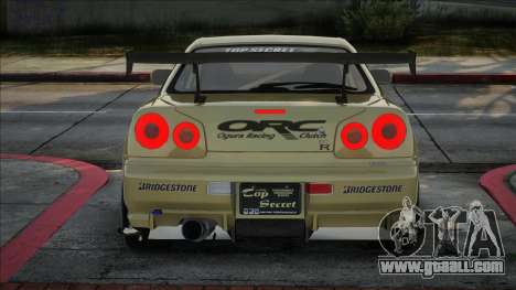 Nissan GTR-R34 TOP-SECRET Beerbaiyoke for GTA San Andreas