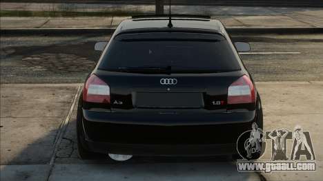 Audi A3 Black for GTA San Andreas