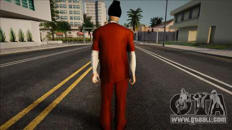 Prisoner Skin 1 for GTA San Andreas