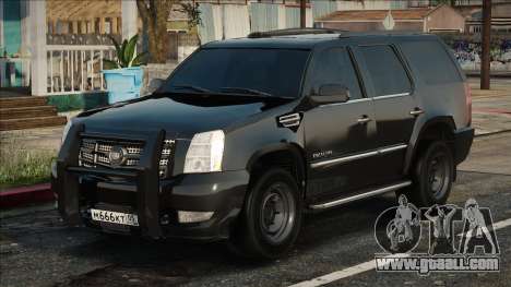 Cadillac Escalade Black for GTA San Andreas