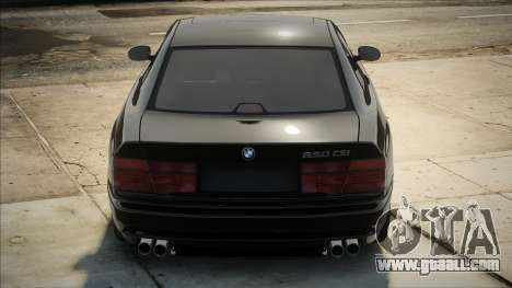 BMW 850CSI Blek for GTA San Andreas