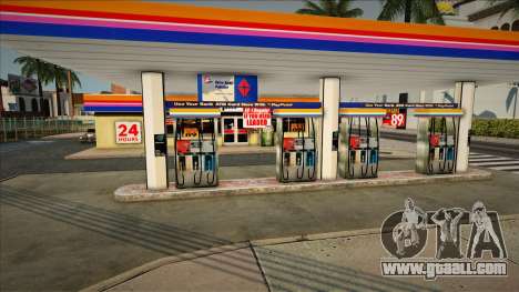 1990s ARCO gas station bonus for GTA San Andreas